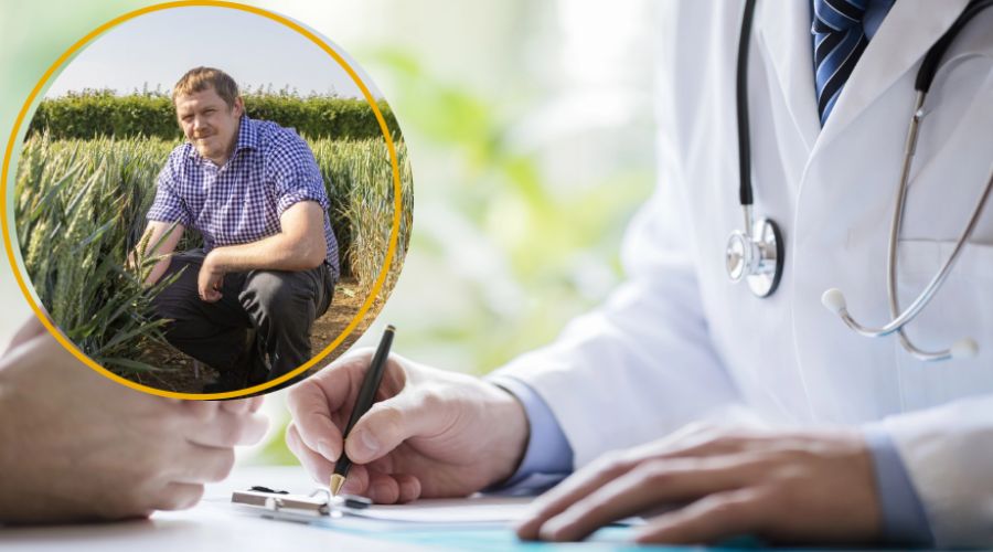 An Agrovista agronomist Pete Waltham was diagnosed with cancer in his tonsils after noticing a small lump in his neck.