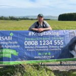A North-East farm worker, Duncan Maclellan, took on challenge to cover John O’Groats to Gretna Green by foot to raise funds for RSABI.