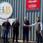 Kuhn announced that it has strengthened its dealer coverage in North West England with the appointment of HB Machinery, based near Preston.