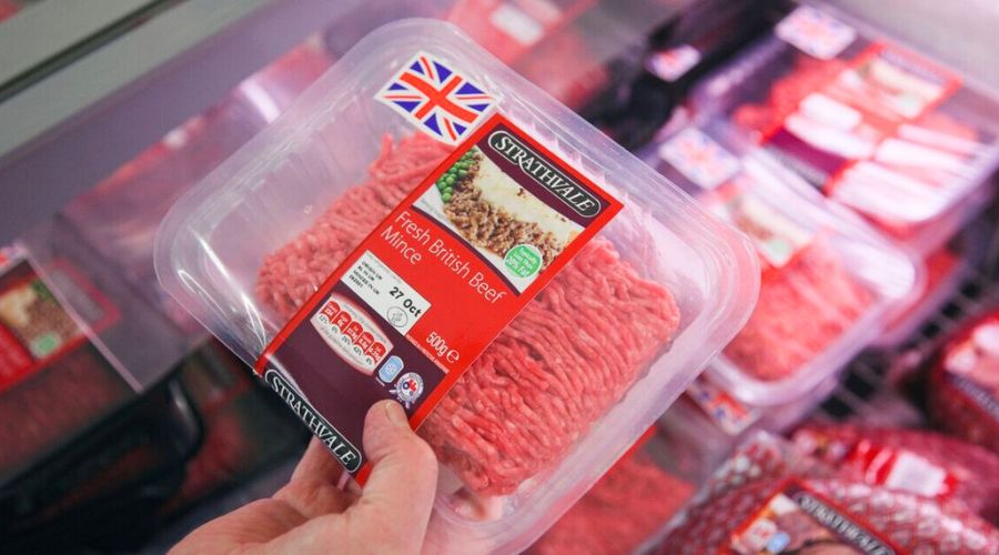 Farming community has urged UK retailers to source British meat as beef from Australia, Uruguay and New Zealand hitting supermarket shelves.
