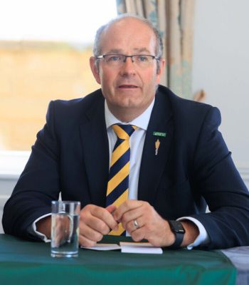NFU president Tom Bradshaw 